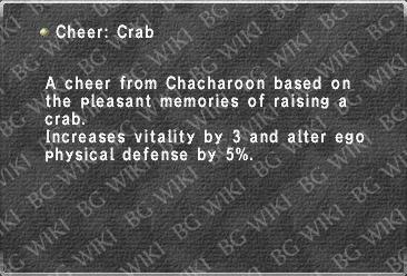 Cheer: Crab