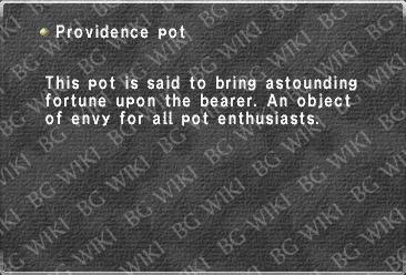 Providence pot