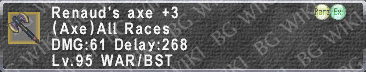 Renaud's Axe +3 description.png