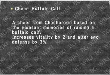 Cheer: Buffalo Calf