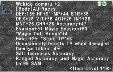 Wakido Domaru +2 description.png