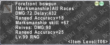 Forefront Bowgun description.png