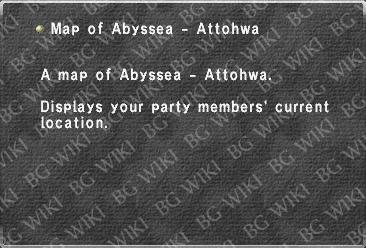 Map of Abyssea - Attohwa