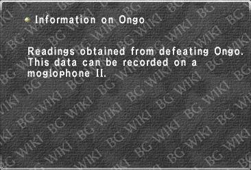Information on Ongo