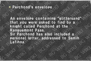 Perchond's envelope