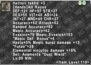 Hattori Tekko +3 description.png