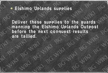 Elshimo Uplands supplies