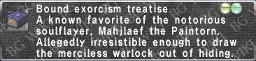 Exorcism Treatise description.png