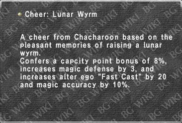 Cheer: Lunar Wyrm