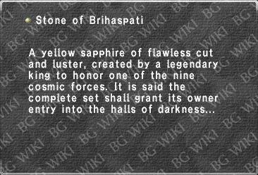 Stone of Brihaspati