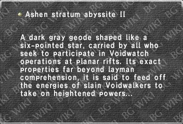 Ashen stratum abyssite II