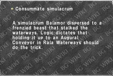 Consummate simulacrum