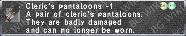 Clr. Pantaln. -1 description.png