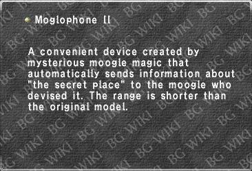 Moglophone II (Key Item)