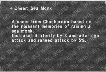 Cheer: Sea Monk