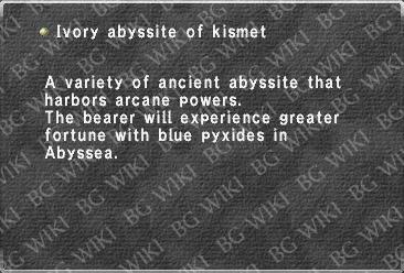 Ivory abyssite of kismet