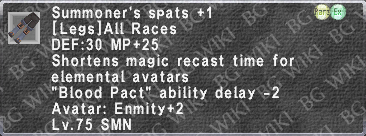 Smn. Spats +1 description.png