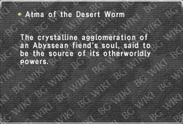 Atma of the Desert Worm