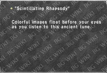 "Scintillating Rhapsody"