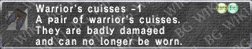 War. Cuisses -1 description.png