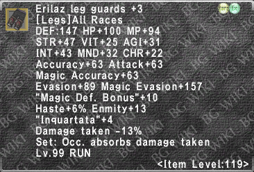 Eri. Leg Guards +3 description.png