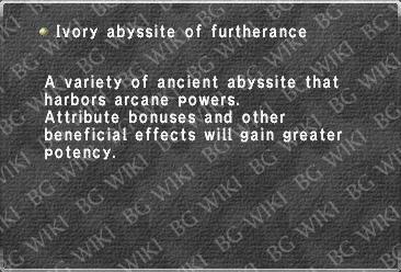 Ivory abyssite of furtherance