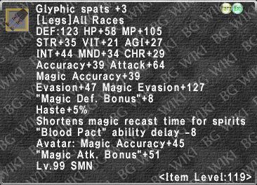 Glyphic Spats +3 description.png