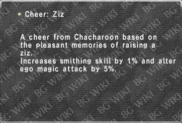 Cheer: Ziz