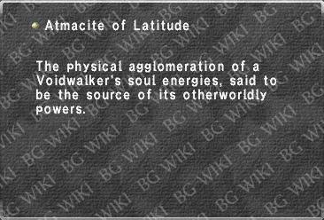 Atmacite of Latitude