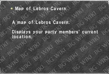 Map of Lebros Cavern