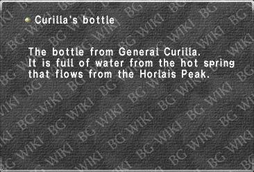 Curilla's bottle (full)