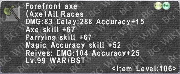 Forefront Axe description.png