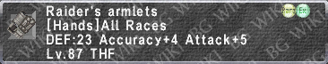 Raider's Armlets description.png