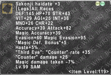 Sakonji Haidate +3 description.png