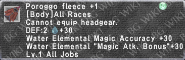 Poroggo Fleece +1 description.png