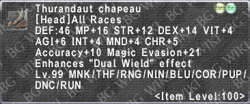 Thurandaut Chapeau description.png