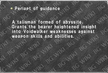 Periapt of guidance