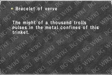 Bracelet of verve