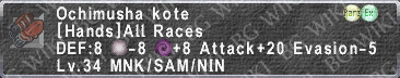 Ochimusha Kote description.png