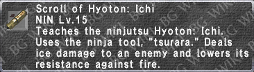 Hyoton: Ichi (Scroll) description.png