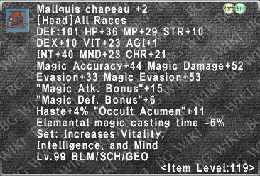 Mallquis Chapeau +2 description.png