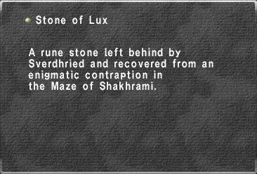 Stone of Lux