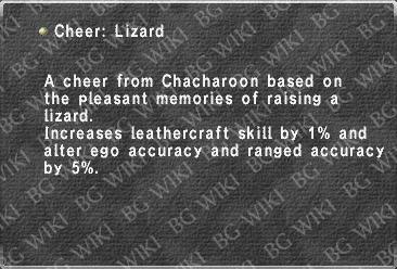 Cheer: Lizard