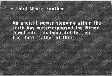 Third Mimeo Feather