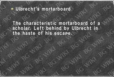 Ulbrecht's mortarboard