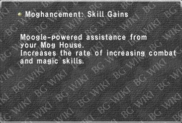 Moghancement: Skill Gains