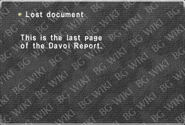 Lost document