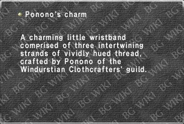 Ponono's charm