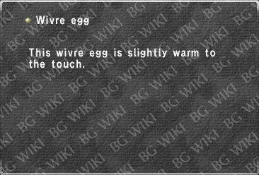 Wivre egg