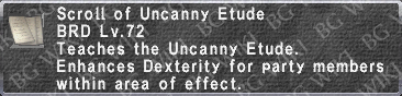 Uncanny Etude (Scroll) description.png